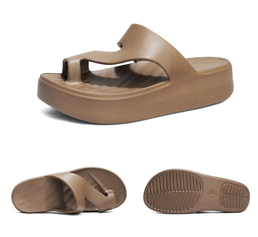 💎50% OFF NOW! Luna Toe Loop Platform Sandals – Walk Taller, Feel Nothing