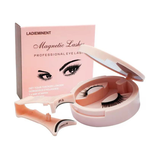 Magnetic False Eyelashes with Magnetic Tweezers