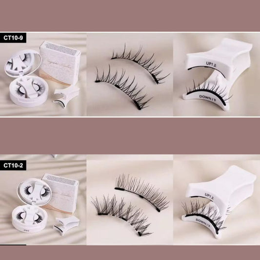 Magnetic False Eyelashes with Magnetic Tweezers