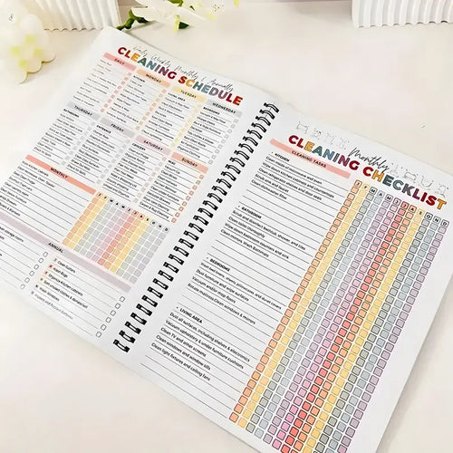 💗LAST DAY SALE BUY 1 GET 1 FREE!💗Your Daily Blueprint for a Productive Home - 2 Pack