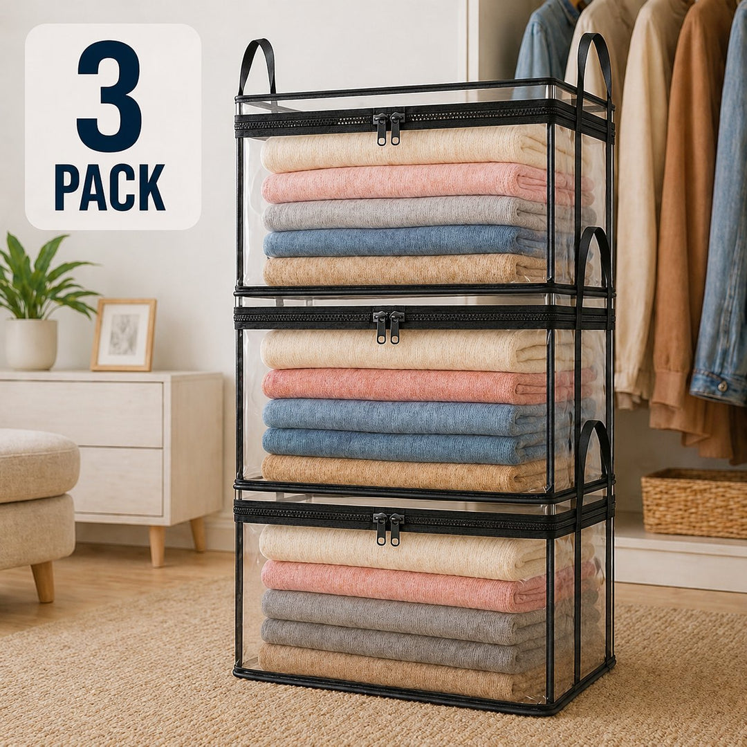 🔥Last Day 50% OFF📦Large Heavy-Duty Thick Plastic Clear Storage Bag for Clothes, Moving & Storage