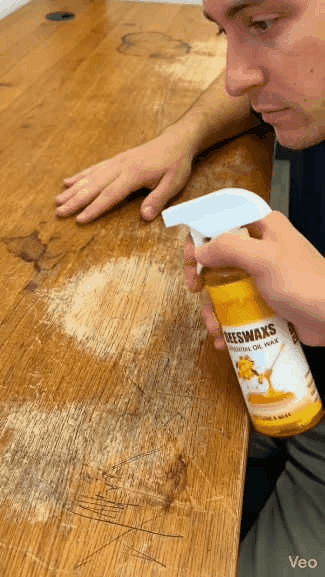 Final 3 Hours: 60%OFF🔥Beeswax Wood Care Spray – Bring Dull Wood Back to Life