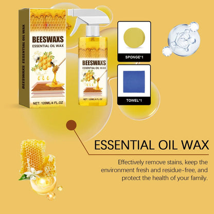 Final 3 Hours: 60%OFF🔥Beeswax Wood Care Spray – Bring Dull Wood Back to Life