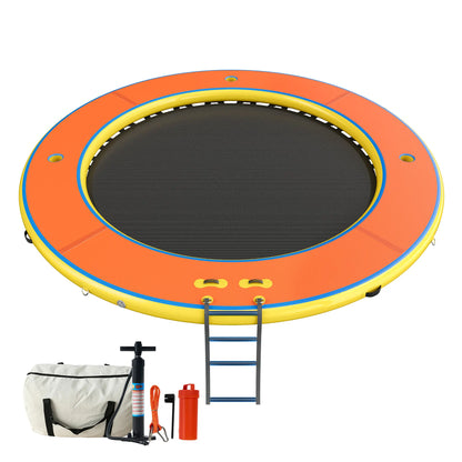 ✨LAST DAY PROMOTION ✨Hexagon/Circle/Triangle Inflatable Water Hammock for Adults, Floating Raft Dock Platform with Mesh