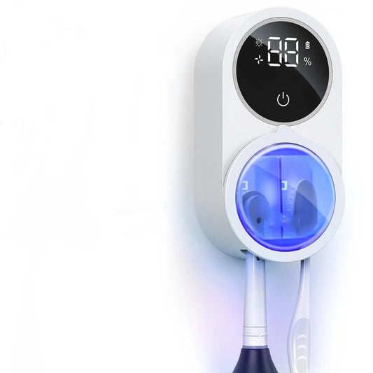 Eliminate 99.9% of Oral Dirt with Next-Gen Smart UV Dual-Disinfection Toothbrush Sterilizer