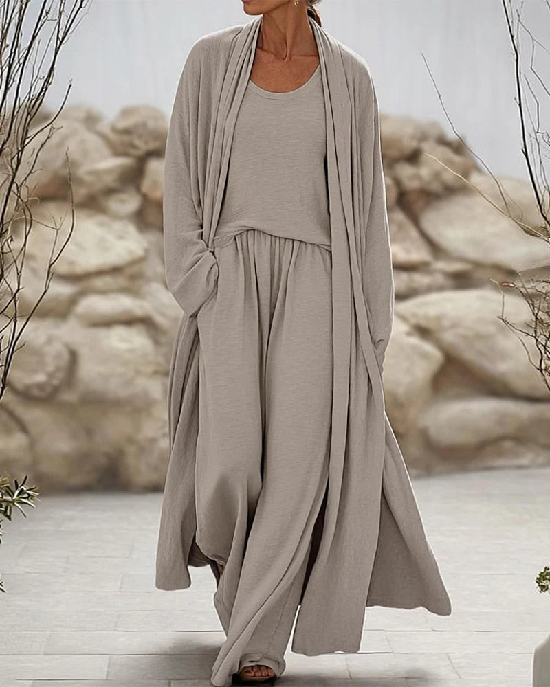 Refined Minimalist 3-Piece Matching Set