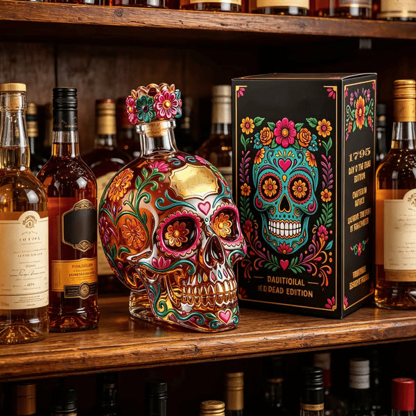 ✨LAST DAY SALE 50% OFF⚡Reposado Tequila Bottle- Day of the Dead Edition