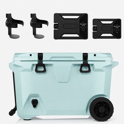 ✨LAST DAY SALE 50% OFF⚡55-Quart Double Drink Holder Cooler Bundle