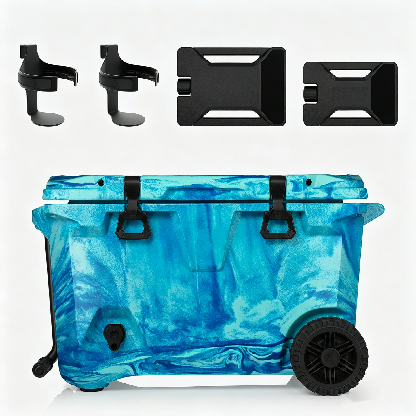 ✨LAST DAY SALE 50% OFF⚡55-Quart Double Drink Holder Cooler Bundle