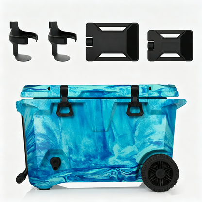 ✨LAST DAY SALE 50% OFF⚡55-Quart Double Drink Holder Cooler Bundle